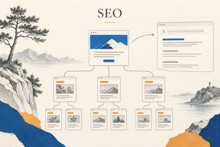 Структура сайта и поддерживающие статьи для SEO